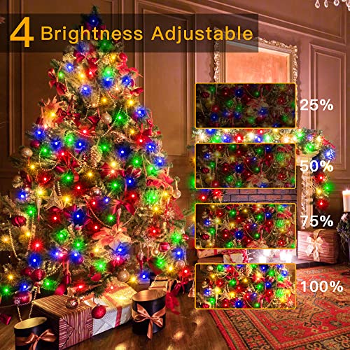Ollny Outdoor String Lights - 400Led 132Ft Super Long Fairy Lights With 8 Modes Timer Remote, 29V Plug-In String Lights For Wedding Garden Yard Porch Party Tree Indoor Christmas Decor, Multicolor #TOP4