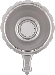 Filtro de resina de impressora 3d, filtro de papel de impressora de resina, acessórios de impressora 3d funil de filtro de metal de resina fotossensível para sla/dlp (prata)