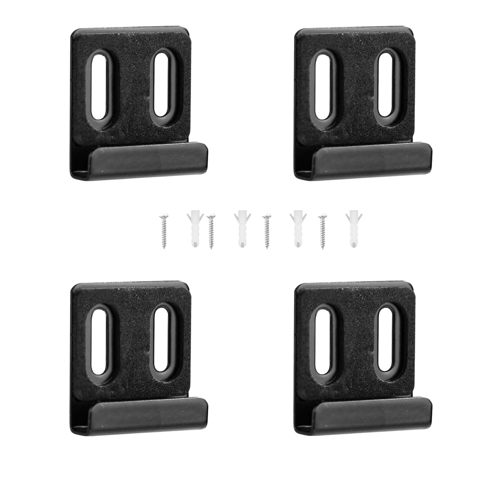 4pcs Heavy Duty Mirror Hanging Kit, Heavy Mirror Mounting Hardware Mirror Clips for Wall Mounting, Wide Channel Mirror Hanger for The Wall Mirror Hooks with Screw for Frameless Mirror-image-18