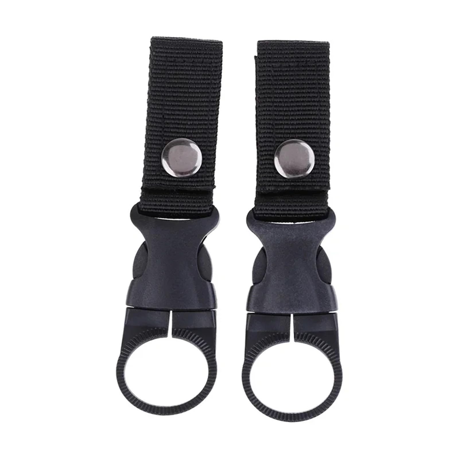 GHHZML Water Bottle Clip Outdoor Waterbottle Buckle Hook Nylon Webbing Climb Carabiner Belt Backpack Hanger Camp Water Bottle Holder Clip