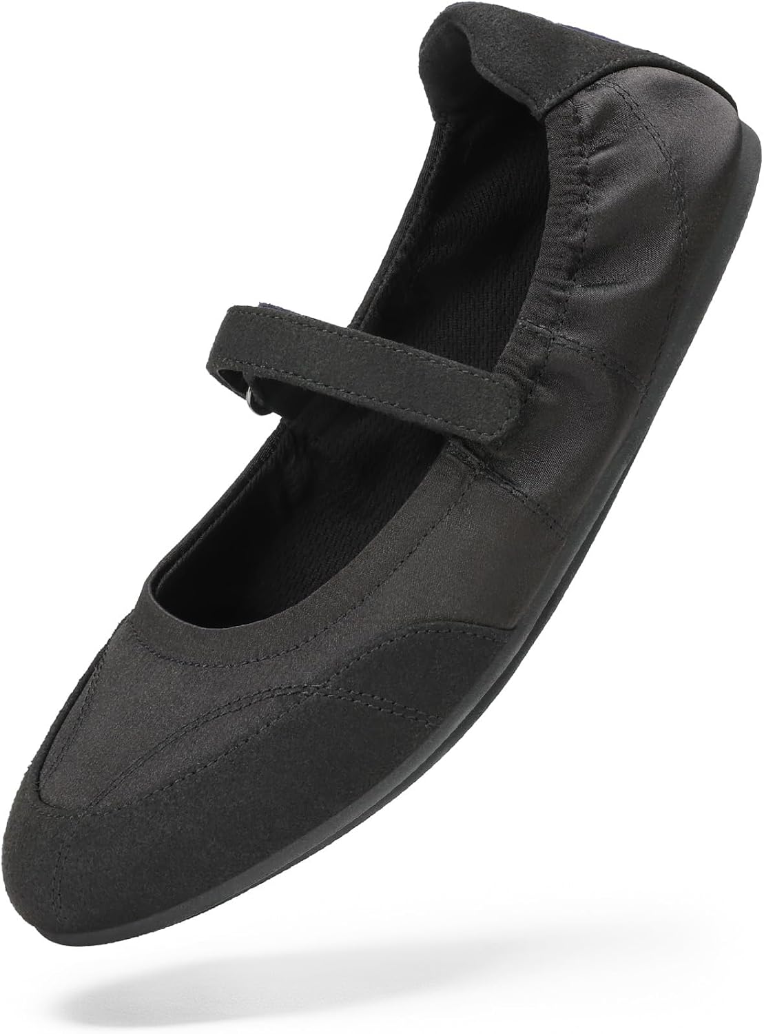 DREAM PAIRS Women's Mary Jane Dress Sambas Foldable Flats