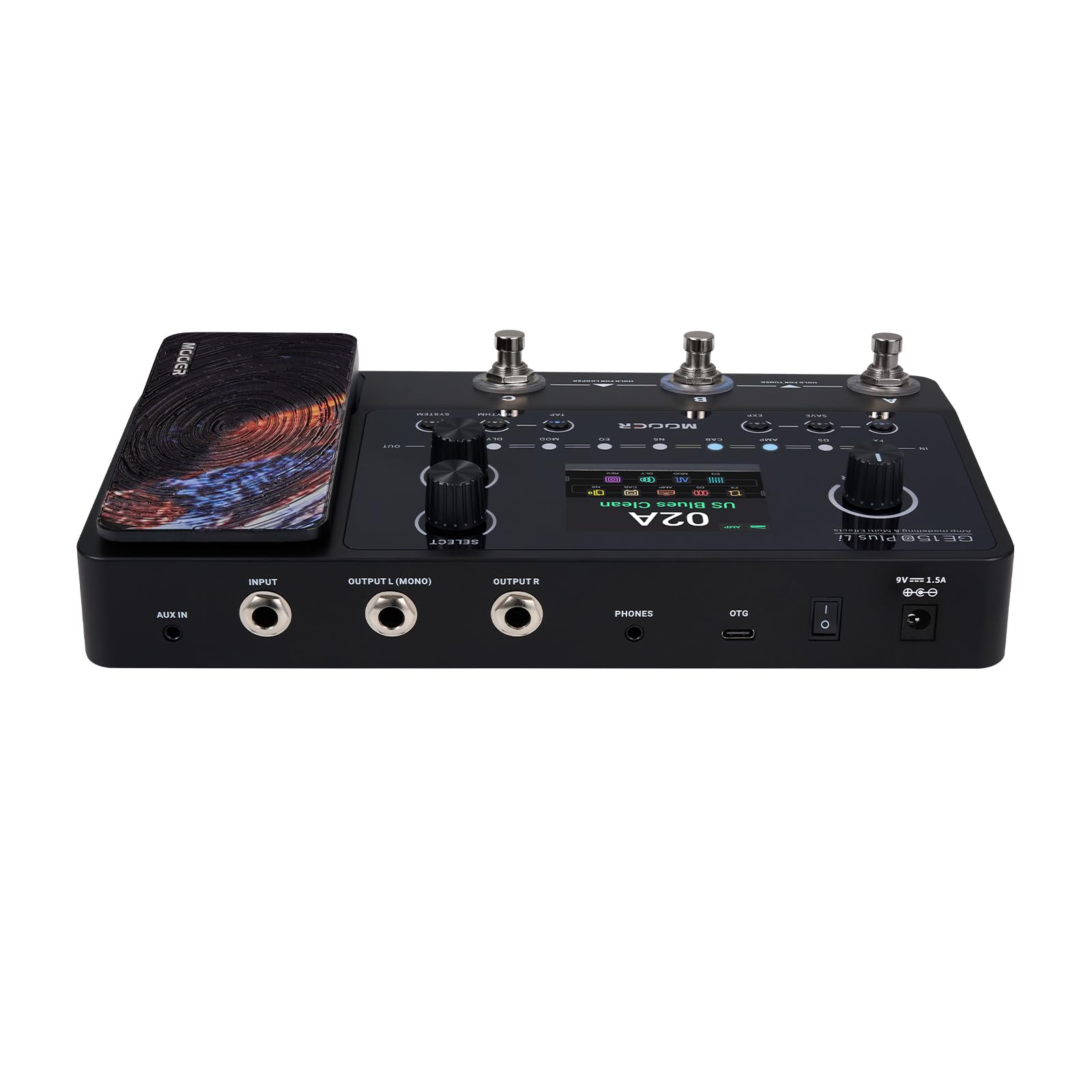 Mooer GE150 Plus Li Multi Effects - Pedale, batteria