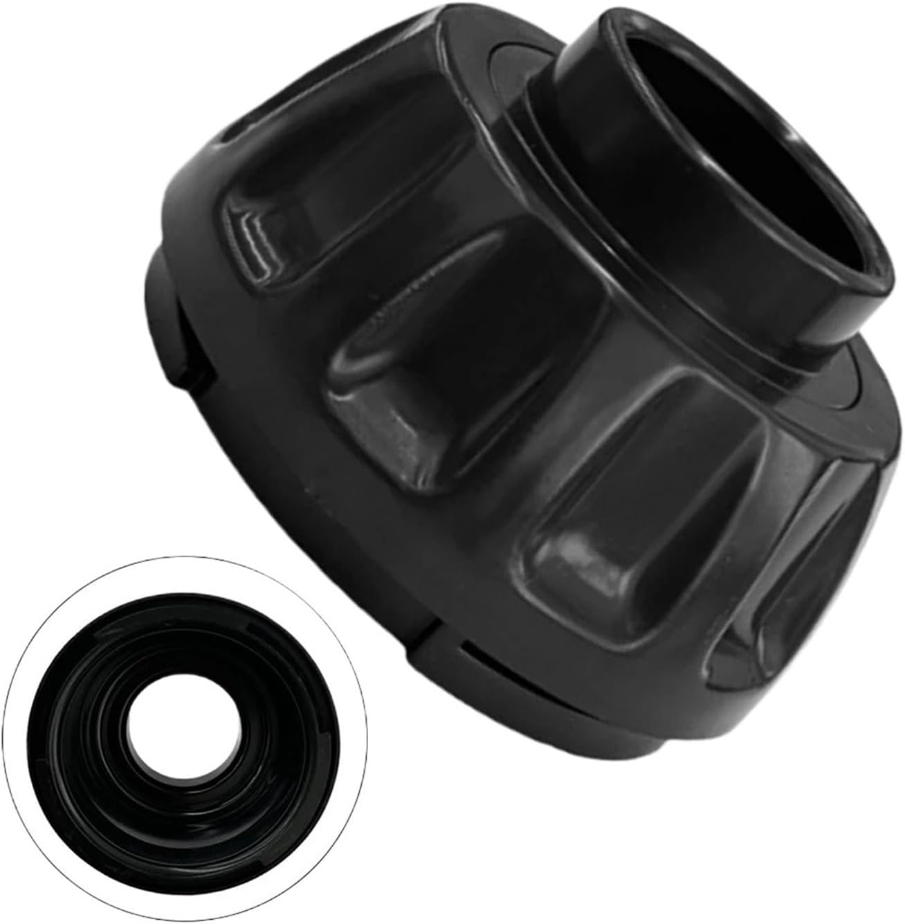 Juicer Front Cover Compatible For Omega End Cap Model J8006HDS J8006HDC Black Parts Kitchen Appliance Accessories