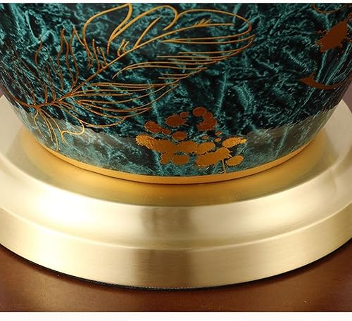 Miniatura 5 de Lamp for Desk Chinese Style Living Room Large Ceramic Table Lamp Retro Table Lamp Hotel Table Lamp Bedroom Bedside Lamp Desk Lamps for Home