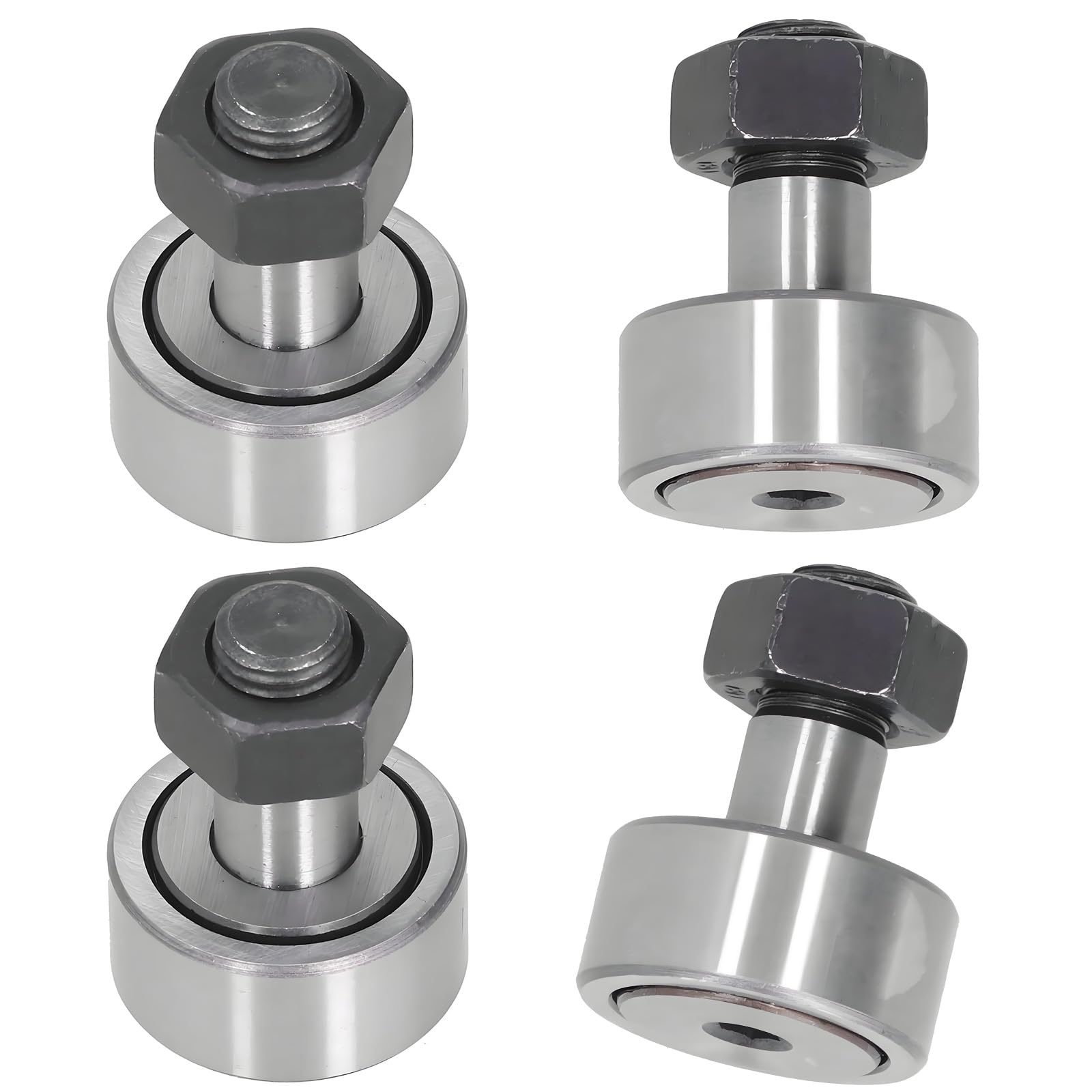 Buxuaaaa 4Pcs Kr32 / Cf12 Roller Needle Bearing Bolt Erosion In Machinery Systems Rustproof Steel Bearing