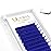 QUEWEL Easy Fan Volume Lashes 0.07 D Curl Blue Volume Eyelash Extensions 9-16mm Mixed Lash Tray Color Lashes Extension Self Fanning (Blue 0.07 D 9-16mm)