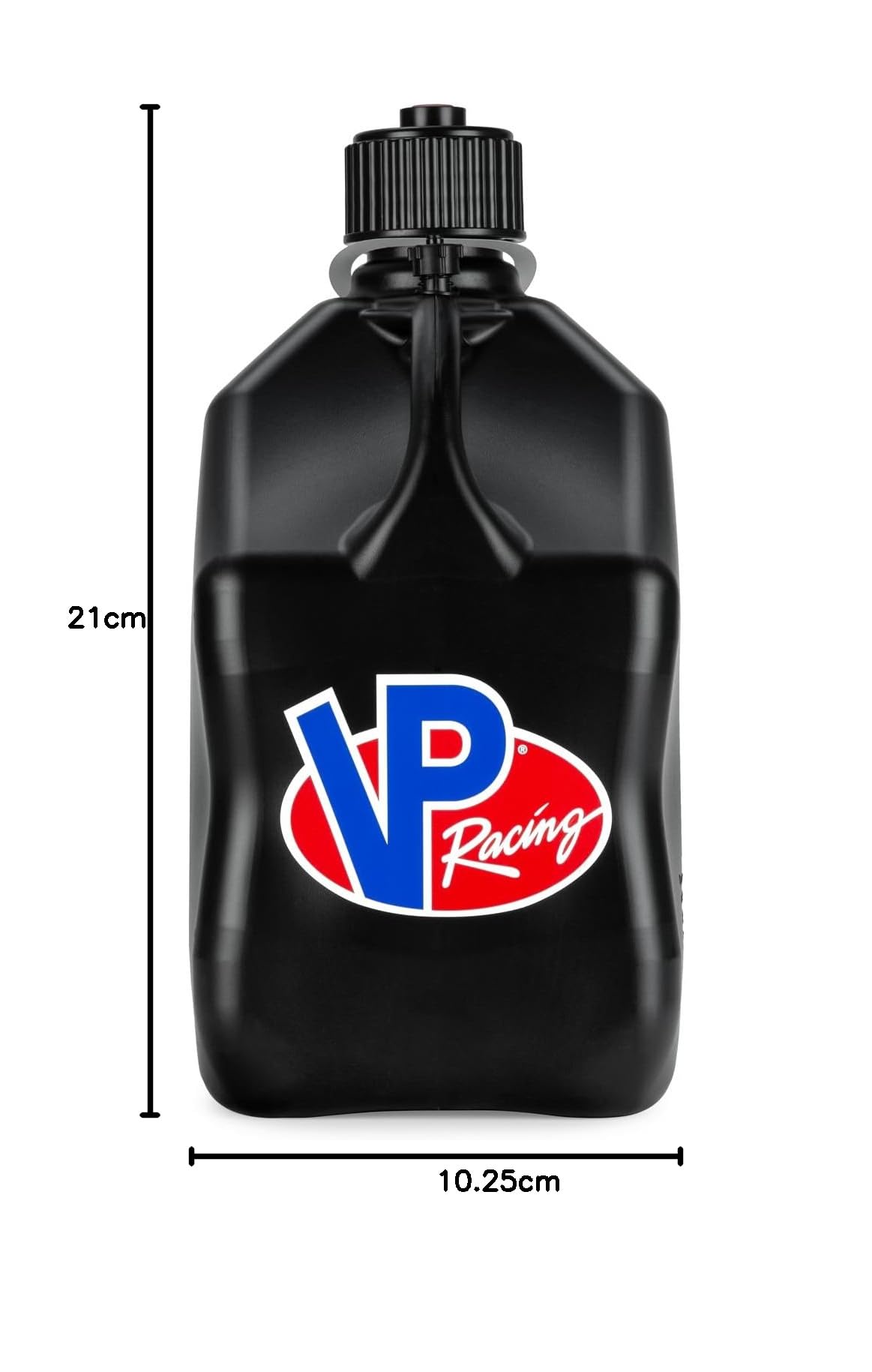 VP Racing Fuels Motorsports - Jarra cuadrada negra de 5.5 galones