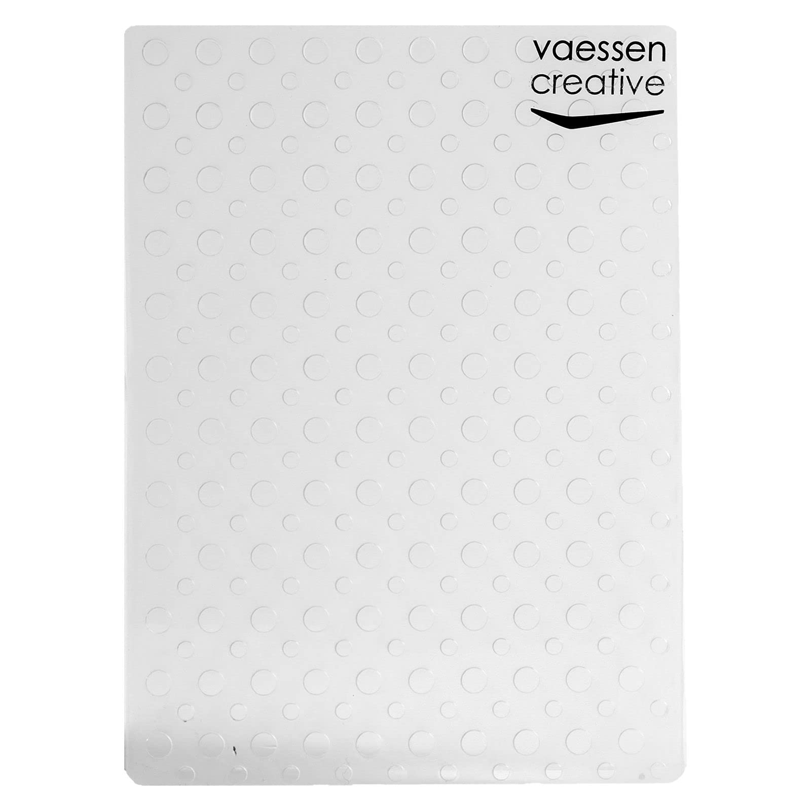 Vaessen Creative Embossing Folder, Stone, 14.6 x 10.8 x 0.5 cm, 1 Piece, for Birthday, Birth, Christmas Cards and Paper Crafts
