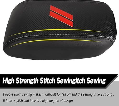 Miniatura 3 de Funda para reposabrazos de consola central, de piel, antiarañazos, protector de reposabrazos central, accesorios de decoración interior, compatible