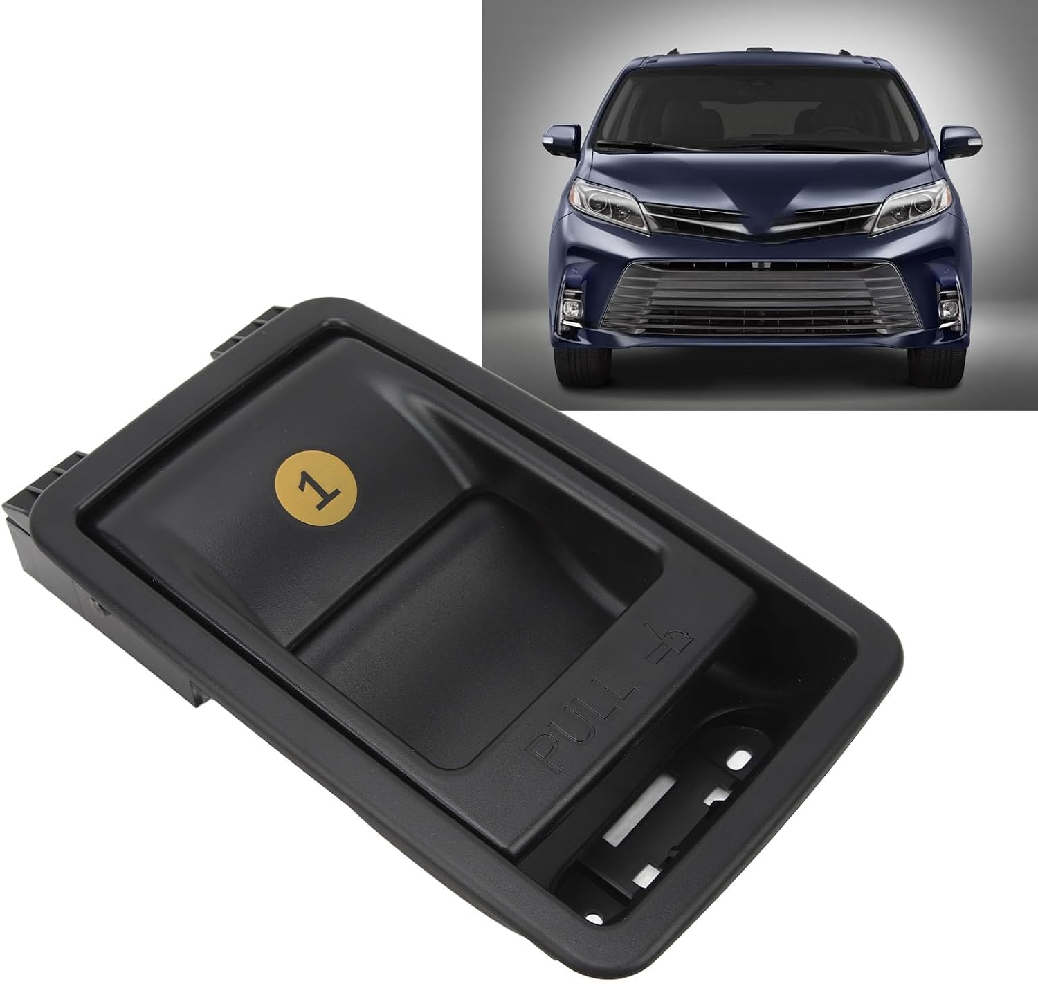 Black Left or Right Seat Release Handle 7290908011C0 Folding Rear Seat Release Handle Quick Response for 2014 to 2018