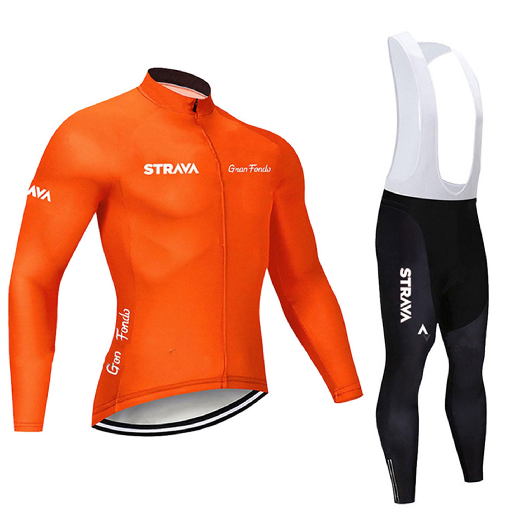 Legou Tuta da ciclismo a maniche lunghe pantaloni lunghi ad asciugatura rapida traspirante elastico
