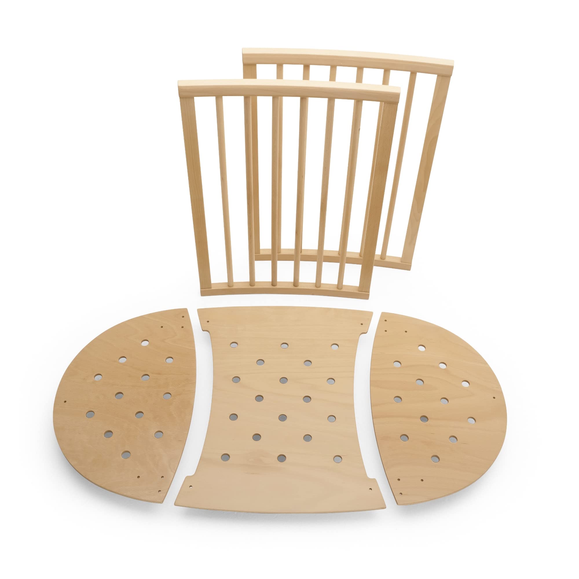 Stokke Extension pour lit Sleepi, Naturel - Transforme Le Sleepi Mini en Le Lit (127 cm) - Convient aux Enfants Jusqu’à 3 Ans - Matelas Vendu séparément