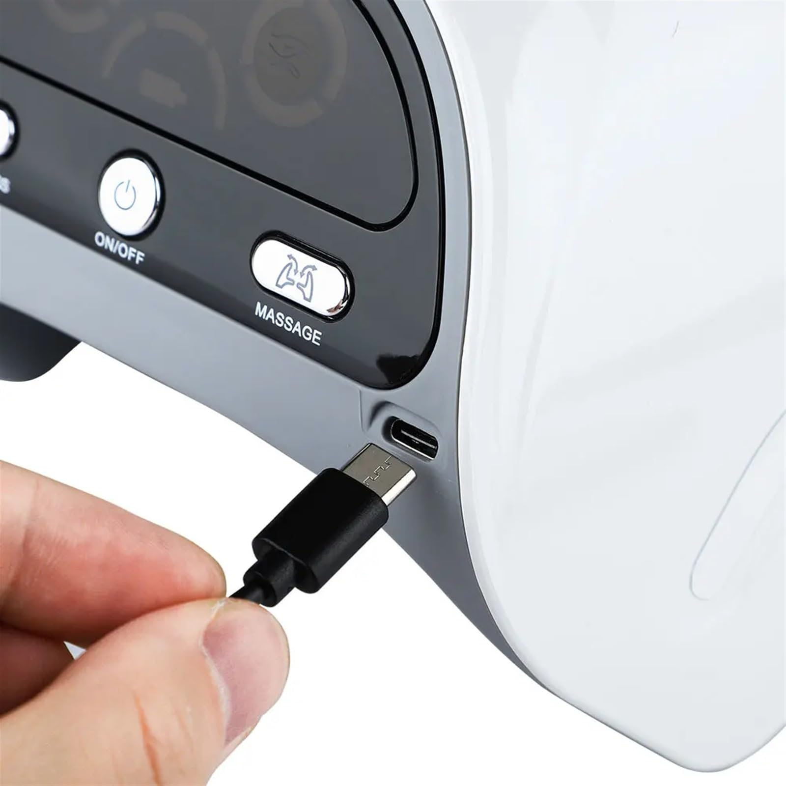 Massaggiatore elettrico for gambe a pressione d'aria for artrite Sollievo dal dolore articolare Vibrazione Presoterapia for ginocchio riscaldato a infrarossi Ginocchiera Sicuro da usare