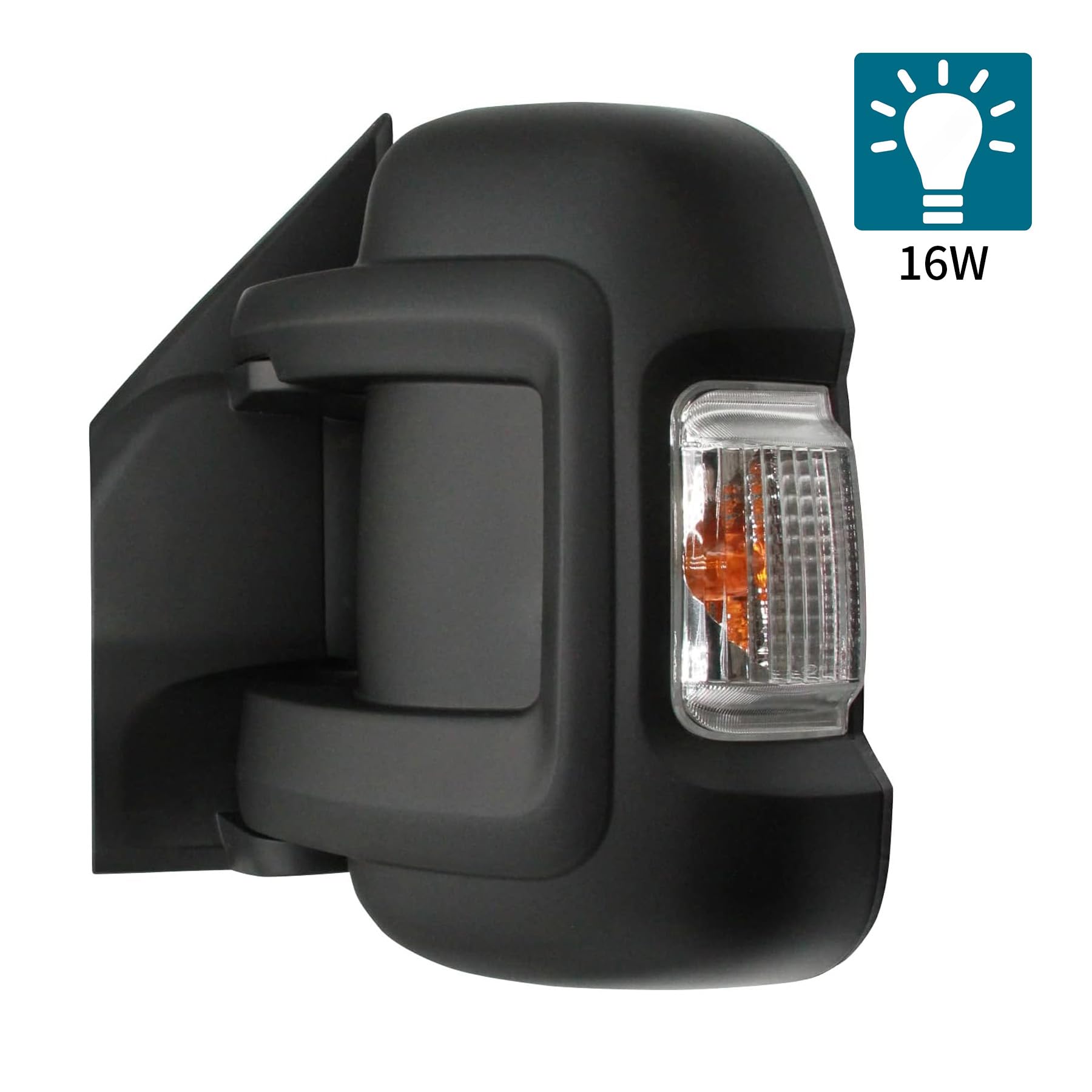 Specchio retrovisore esterno completo elettrico sinistro per Jumper Ducato Boxer 2006 - specchietto laterale