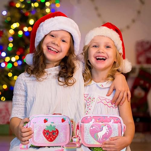 Miniatura 8 de Bolso para niñas de 3 a 12 años - Bolso para regalos de niña pequeña, bolsa cruzada