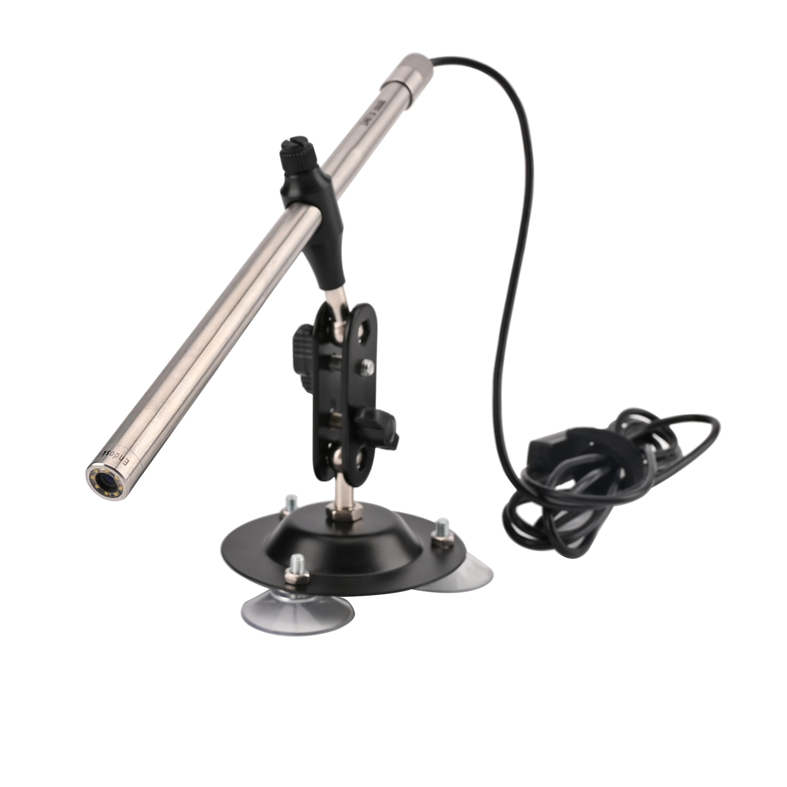 Simulación Laparoscópica Entrenamiento HD 1080P USB 0 o 30 Grados Cámara endoscópica para Entrenamiento, con Base metálica (Cámara de 0°)
