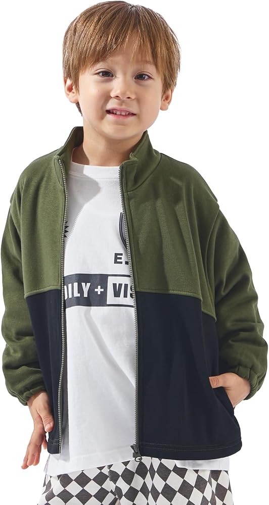 Amazon | [ever closet] ブルゾン キッズ 子供 女の子 男の子 秋冬