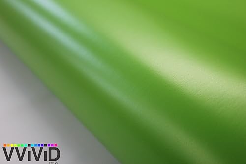 Miniatura 7 de VViViD Rollo de vinilo verde lima mate con liberación de aire de 3 mil-VViViD8 (3 pies x 5 pies)