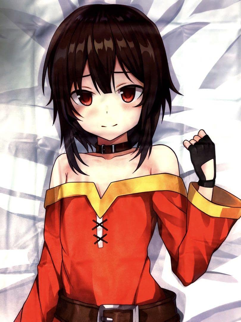 Amazon | この素晴らしい世界に祝福を！ めぐみん 抱き枕カバー 