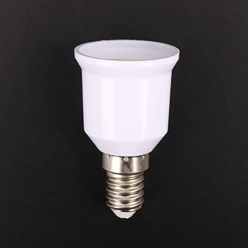 E14 to E26 E27 Adapter Socket E14 to Medium Socket E26 E27 Converter Bulb Base Adapter Converter