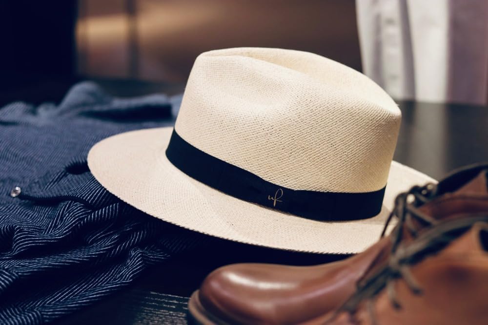 Fedora Packable Foldable Panama Straw Hat Classic