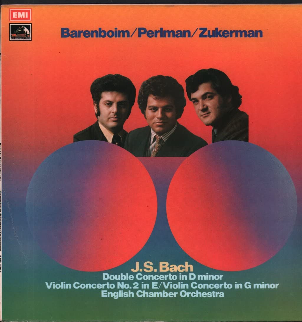 Daniel Barenboim / Itzhak Perlman / Pinchas Zukerman - Bach