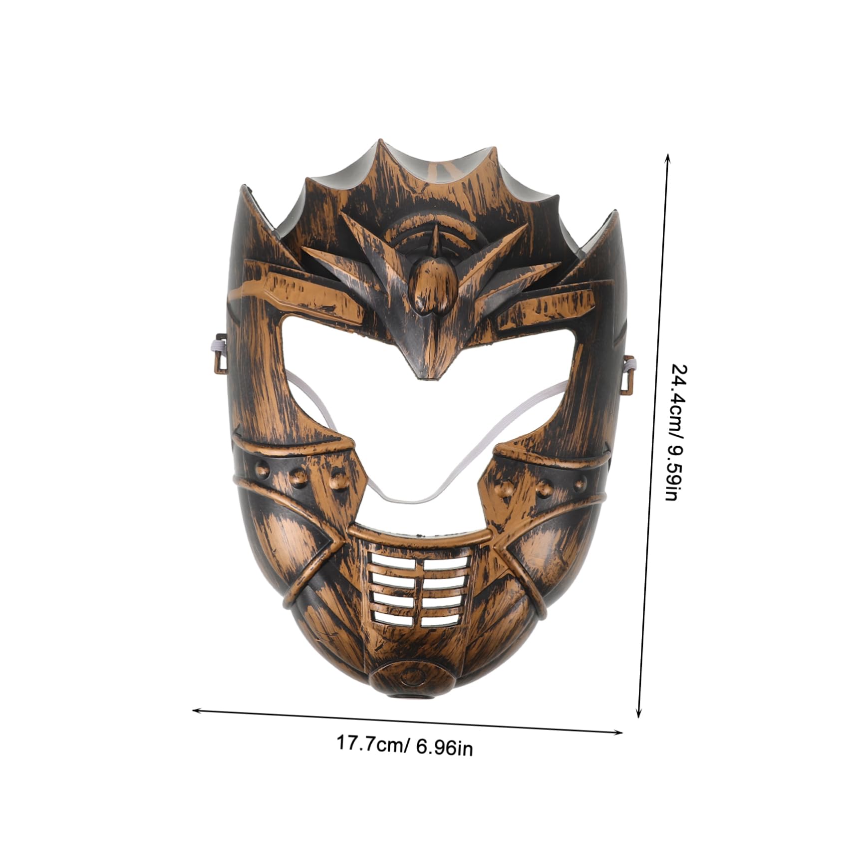 GALPADA Masquerade Mask for Boys and Girls Boys Halloween Mask Accessory Scary Skull Light up Costume Mask