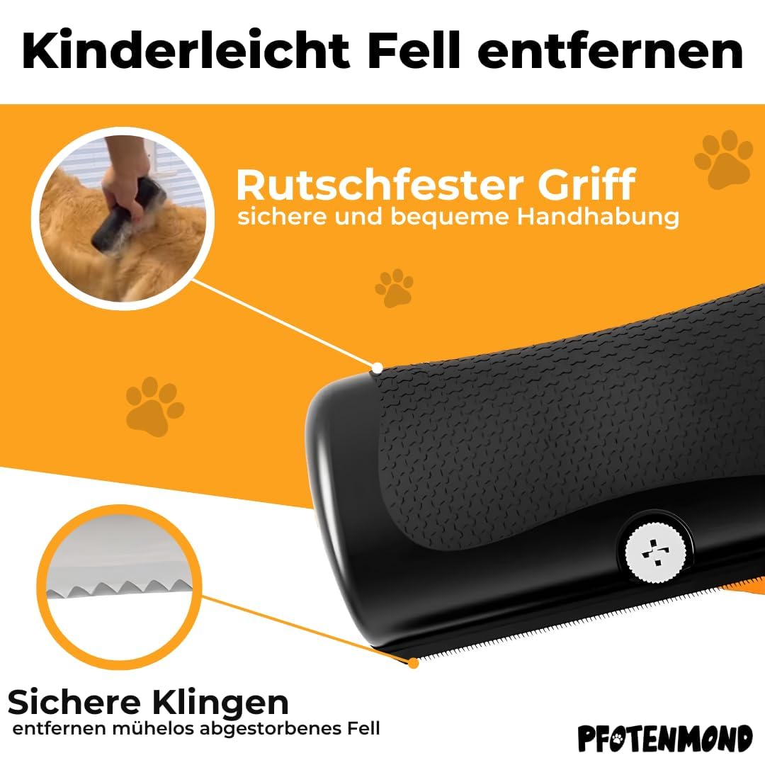 Per Groomify Spazzola per animali domestici,Per Groomify Spazzola Mr Waggy Tails,Spazzola per Toelettatura Cani e Gatti, Rimuovi Pelo Animali,Pettine Cani Gatti Animali Domestici,Deshedding Pet Comb