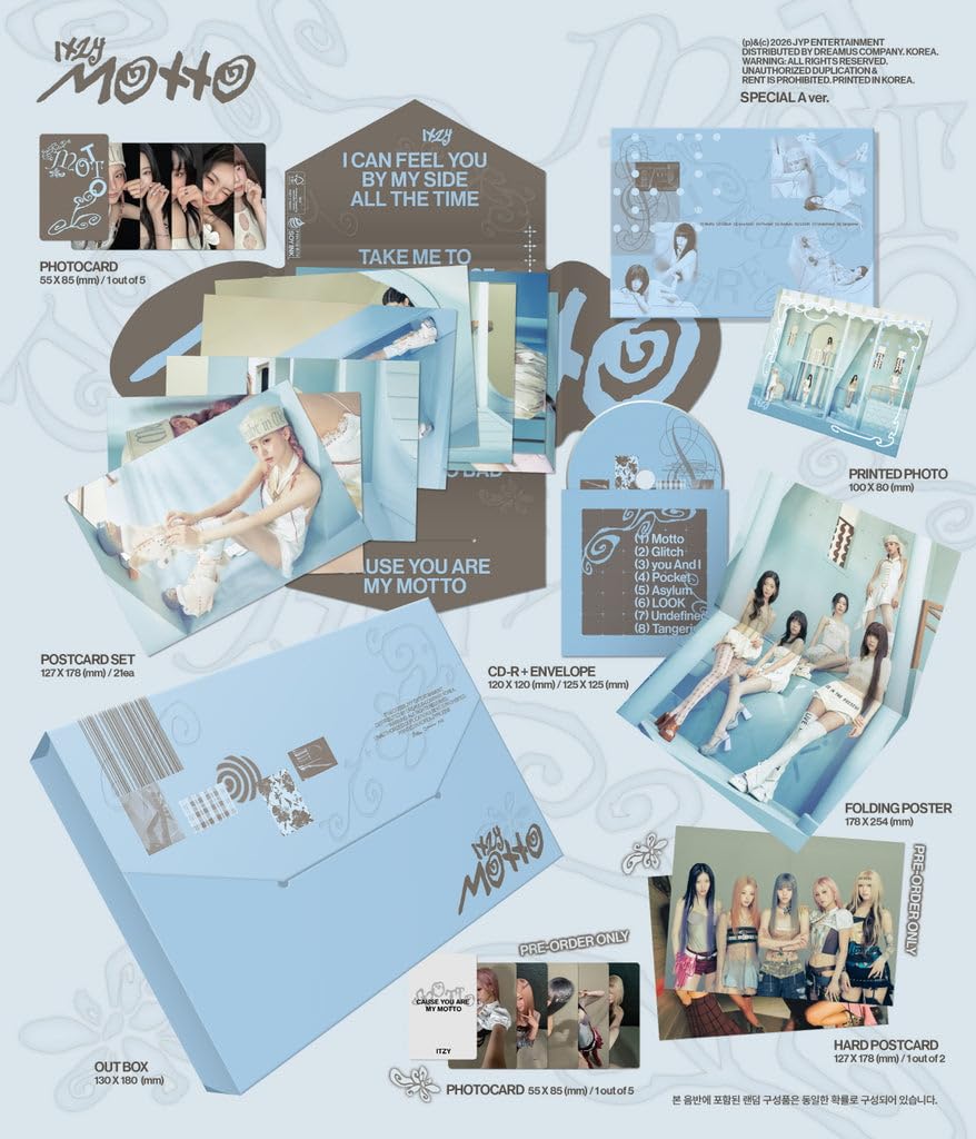 Amazon.co.jp: イッチ ITZY - Motto [Special Ver.] 12th ミニアルバム