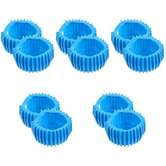 PartyKindom 10pcs Gauge Protector Boot for Camping Propane Tank Acetylene Gauge Sleeve Propane Regulator Cover Silicone