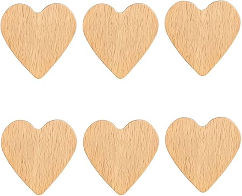 Miniatura 9 de 6 pomos de madera con forma de nube de dibujos animados para gabinete, pomos decorativos de madera con tornillos, tiradores de tocador, pomos de