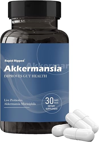 Akkermansia Probiótico con fibra prebiótica  Aumenta la producción de GLP-1, liberación retardada, probado por terceros, cepa viva 100M AFU para la