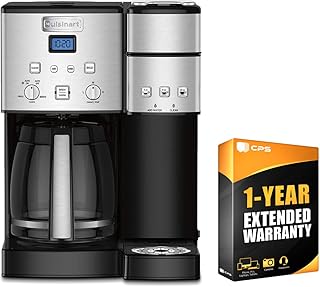 Cuisinart Ss-15 12 tasses à café et dosette Brewer, EN ACIER INOXYDABLE avec extension de garantie 1 an