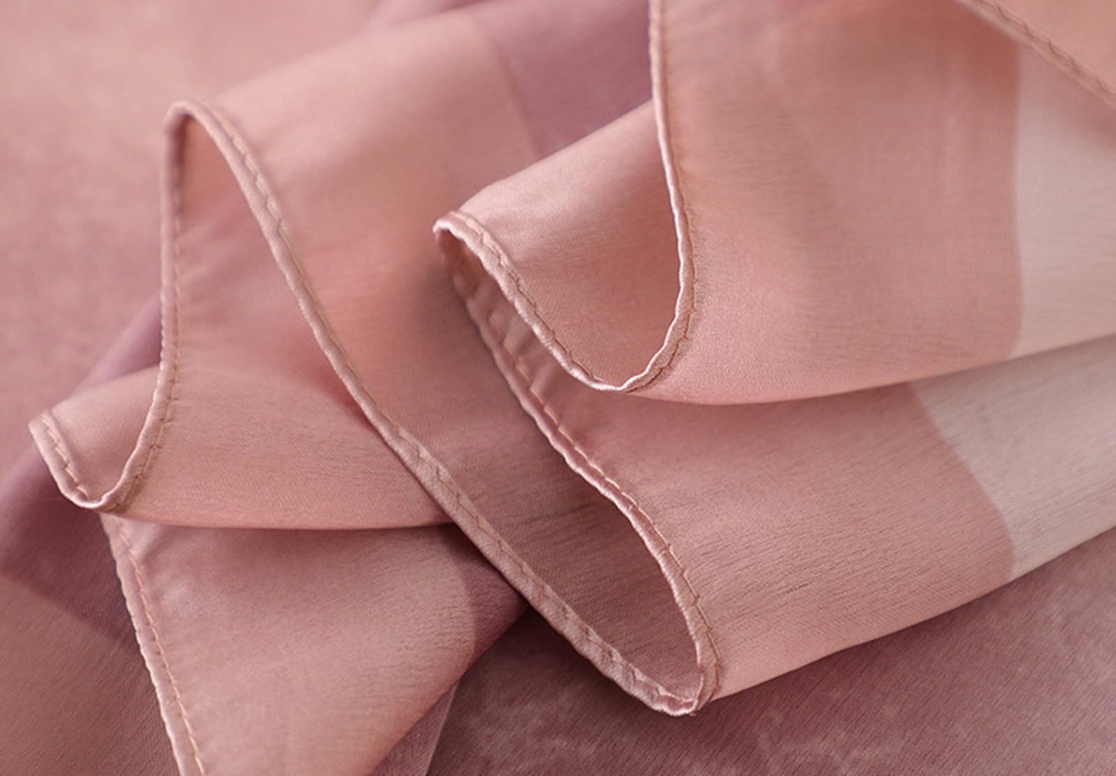 Bufanda Mujer Turbante De Seda Floral De Albaricoque Elegante Bufanda De Chal De Seda De Pintura Al Óleo para Mujeres - Envolturas De Hijab De La Cabeza Femme De Moda
