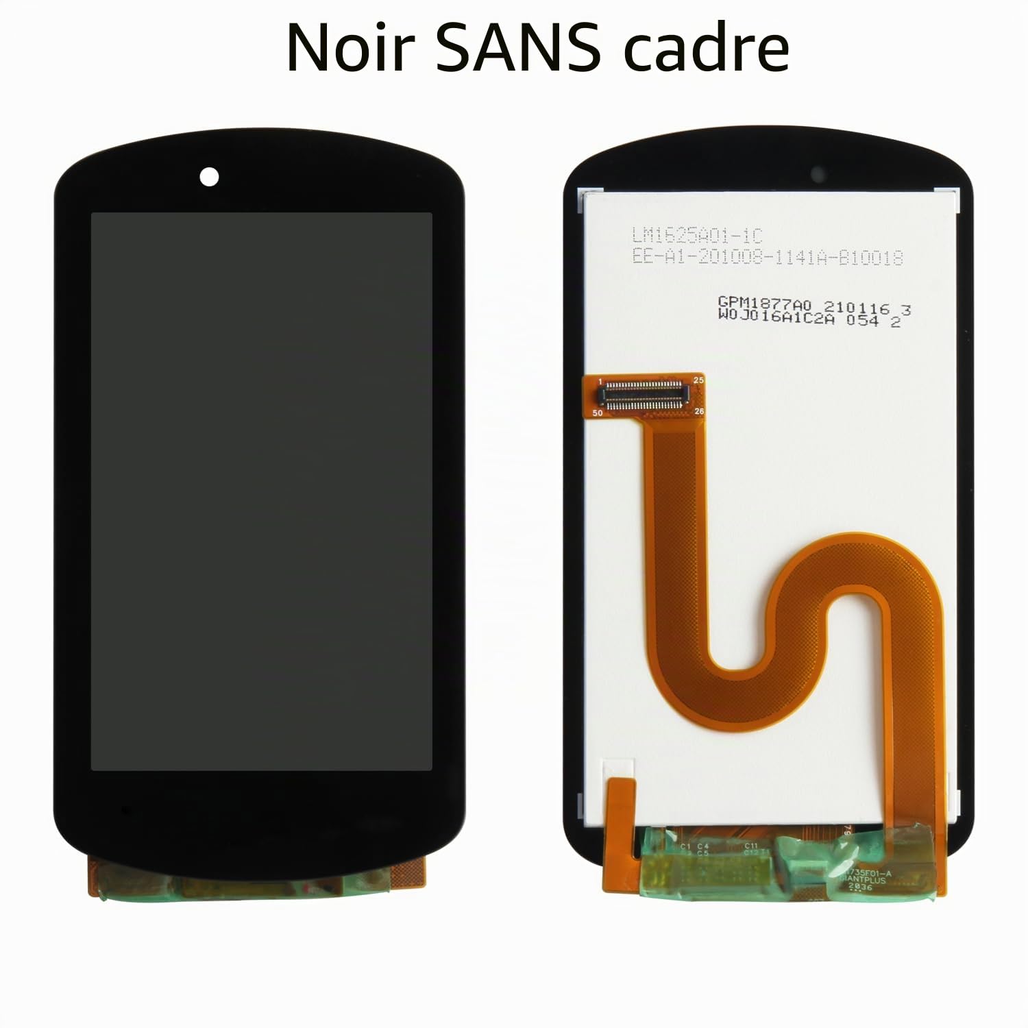 LADYSON Original 3.5" pouces LM1625A01-1C Écran LCD Complet pour Garmin Edge 1030 Plus Vélo Affichage Écran Tactile Digitizer Réparation avec Outils Gratuits