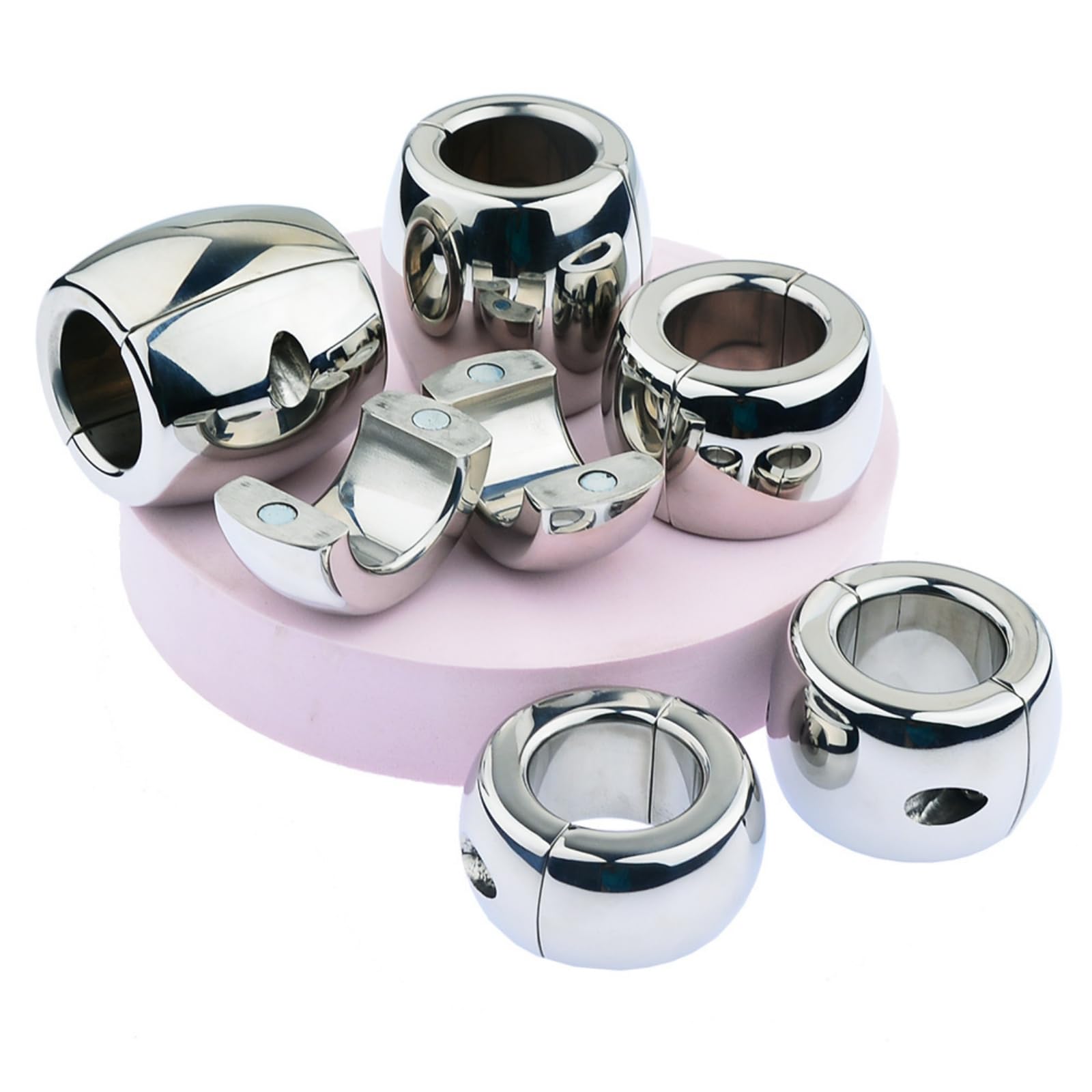 Generico Anelli per Pesi in Acciaio Inox da Uomo, Anelli per Accessori per l'allenamento 35mm-A394IT