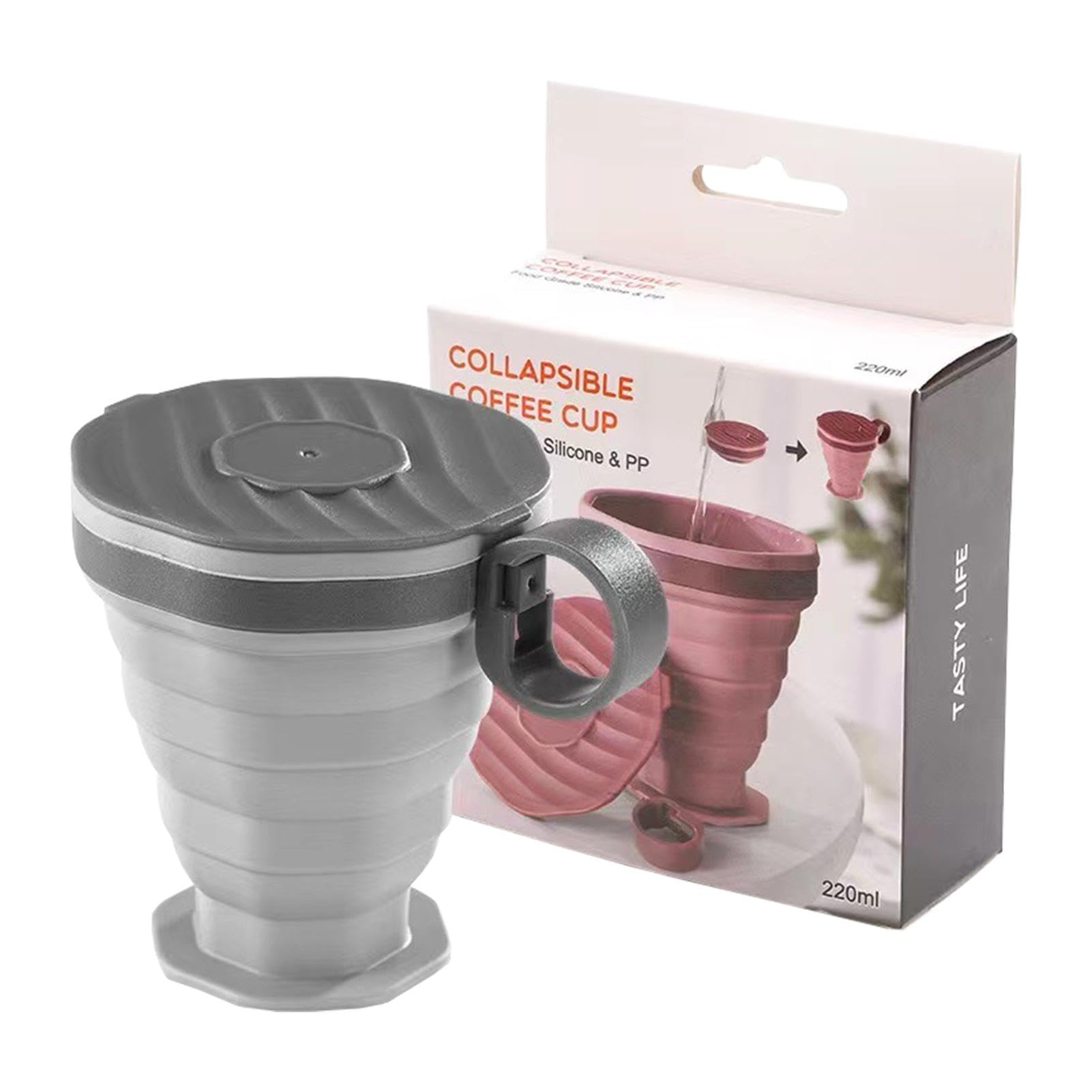 Bouteille d'eau pliable en Silicone réutilisable, pliable, étanche, Portable, sp