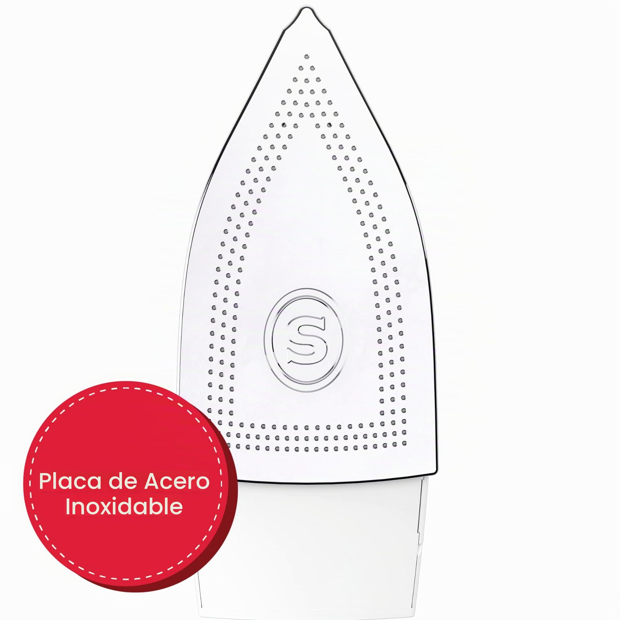 SINGER SteamCraft Steam Iron (1700W) | Steamer with Stainless Steel Plate, OnPoint Precision Tip for Hard-to-Reach Areas, Vertical Steam, Auto Shutoff & 300ml Tank Capacity – Pink
