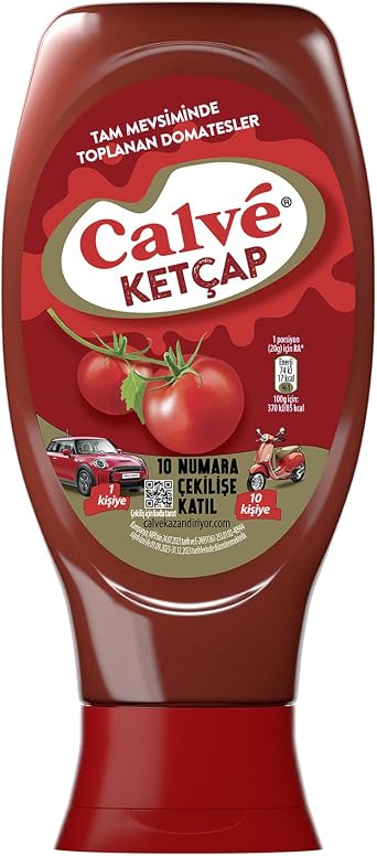 Calve Ketchup Tomatoes Collected in Full Season 400 g