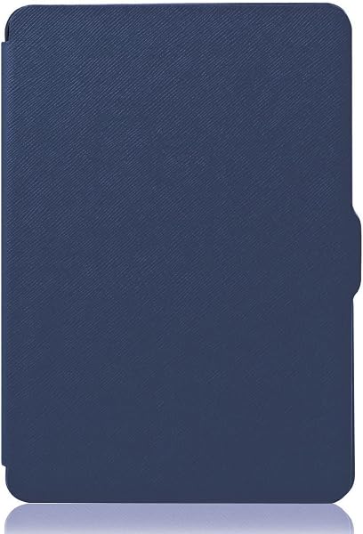 Custodia Protettiva per 6 Pollici Kindle Paperwhite 5a/6a/7a Generazione Versione 2012/2013/2015, Leggero e Sottile Cover Con Funzione Riattivazione/Sospensione Automatica,Schema Incrociato - 5