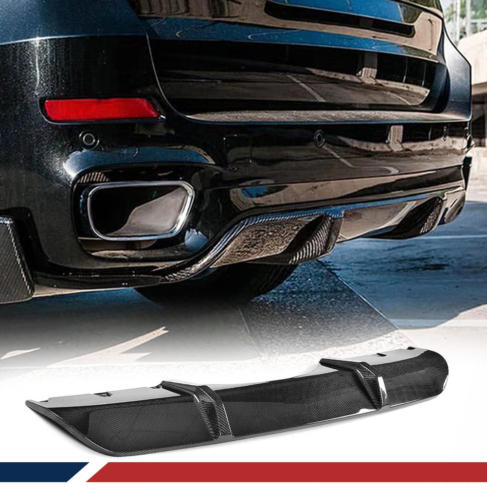 特価  F15 X5 カーボン リアディフューザー リアバンパーリップ Amazon.com: X5 F15 Carbon Fiber Rear Diffuser for BMW X5 F15