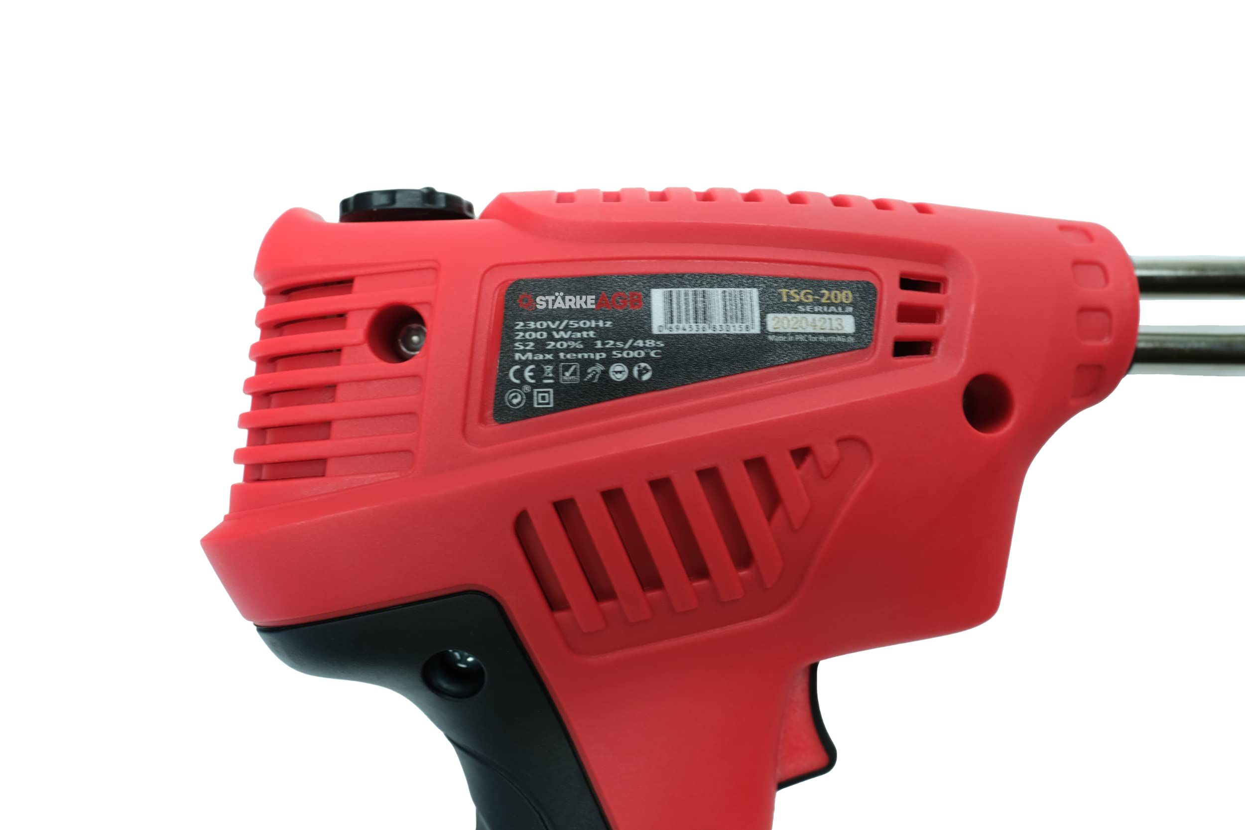 StarkeAGB TSG-200 - Pistola de soldadura con transformador, 3 puntas de soldadura y maletín de transporte