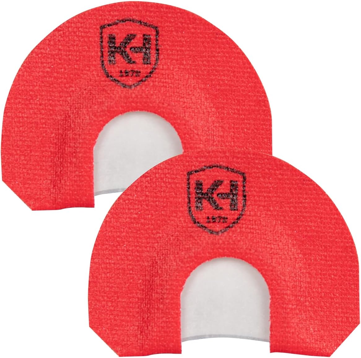 Knight & Hale Small Frame No-Cut Mouth Call 2-Pack - 2-Reed Diaphragm Turkey Calls for Hunting - Easy-Blow for Kids/Small Palates - Clear Yelps & Cuts - Hands-Free Turkey Hunting Accessories