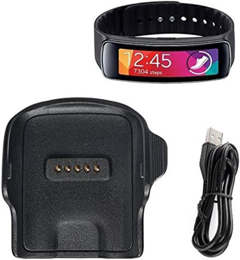 Replacement for Samsung Galaxy Gear Fit R350 Smart Watch (Galaxy Gear Fit [R350]) Charger Charging Cradle Dock with USB Cable