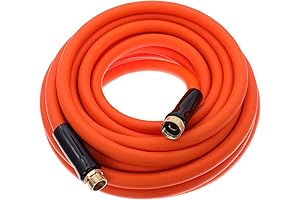 EASTRANS Orange Garden Hose 50ft