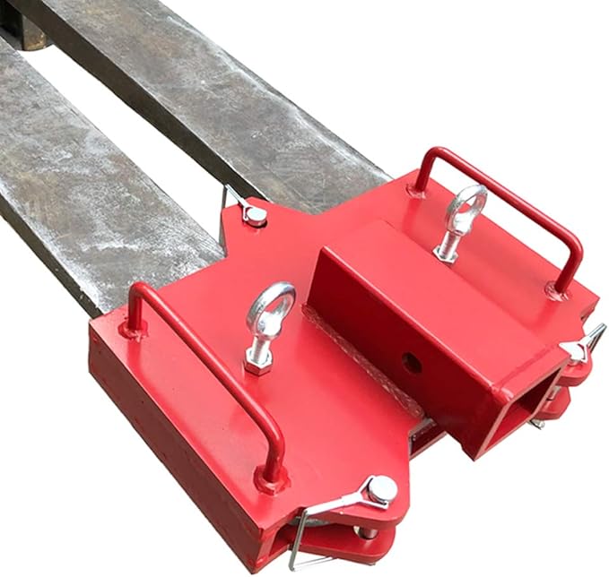 Hydraker Acoplamiento para remolque de carretilla elevadora de 2 pulgadas con enganche de bola Hydraker Acoplamiento para remolque de carretilla elevadora de 2 pulgadas con enganche de bola