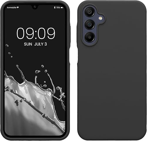 Miniatura 97 de kwmobile Funda Compatible con Samsung Galaxy A52 / A52 5G / A52s 5G - Cubierta de Teléfono de Silicona TPU con Acabado Suave - Macchiato