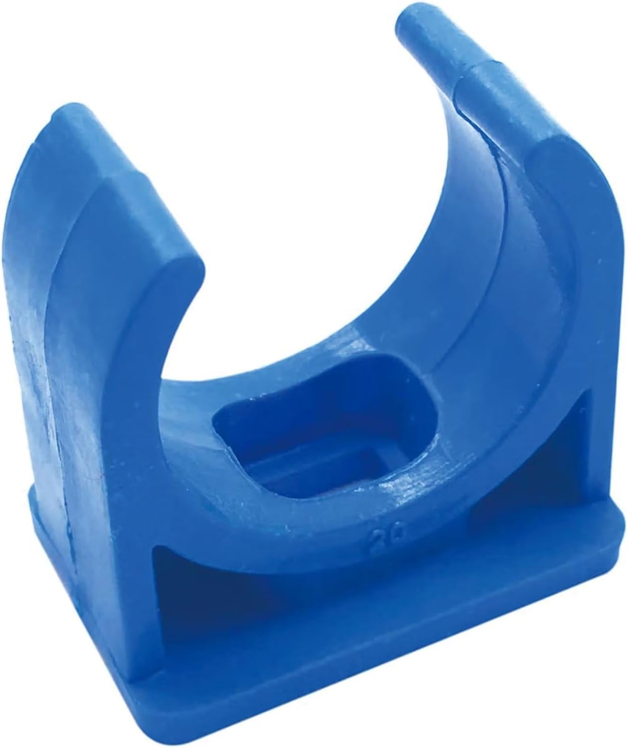 50 Pcs UShaped PVC Water Pipe Clamps Clips, UShaped Buckles Fit for 1