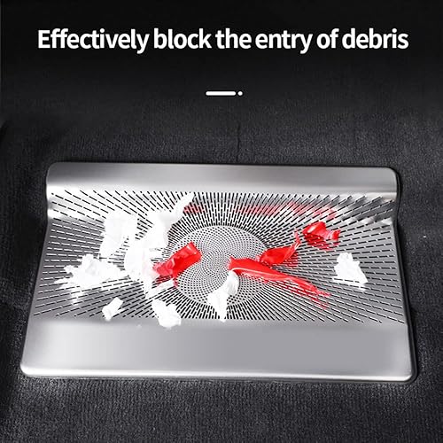 Miniatura 3 de Asiento trasero de la fila del coche cubierta de ventilación de aire para Mercedes Benz gls x167 gle w167 c167 carbono 350 amg 400d 500e amg