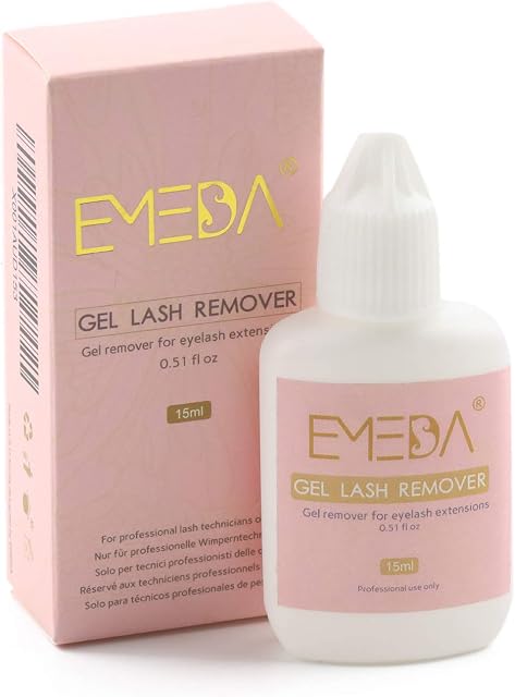 EMEDA Eyelash Extension Remover Gel Individual Lash Extension Remover 15ml Eyelash Extension Glue Removal Gel Lash Remover for Individual eyelashes (15ml)